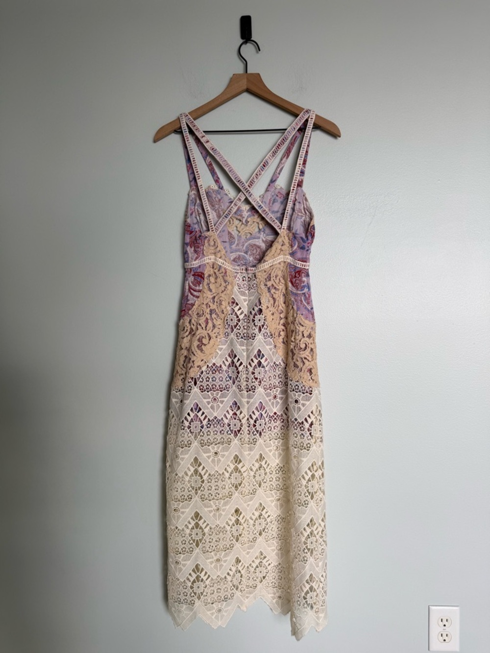 Free People x Revolve Still Life Lace Midi Dress - Picture 8 of 10